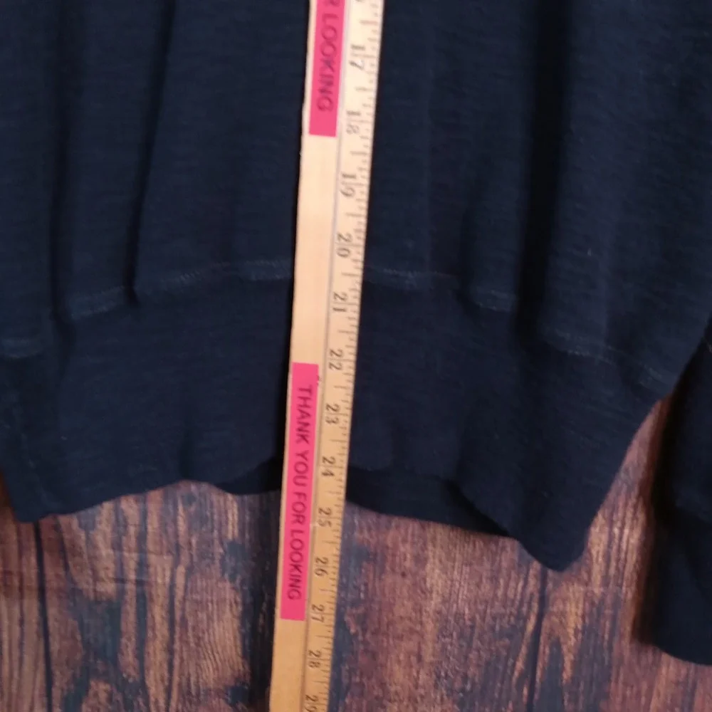 Polo Ralph Lauren Mens Navy Blue 100% Cotton Quarter Zip Polo 67 Sweater L
